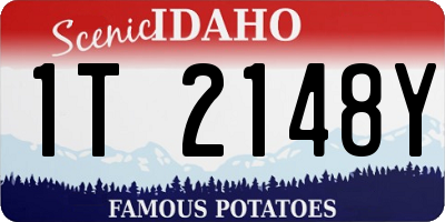ID license plate 1T2148Y