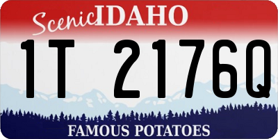 ID license plate 1T2176Q