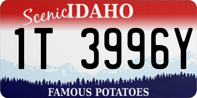ID license plate 1T3996Y