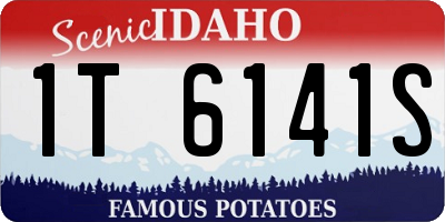 ID license plate 1T6141S