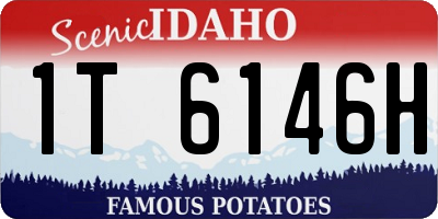 ID license plate 1T6146H