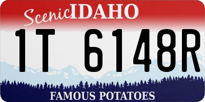 ID license plate 1T6148R