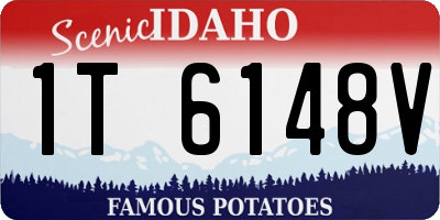 ID license plate 1T6148V