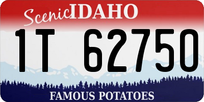 ID license plate 1T6275O