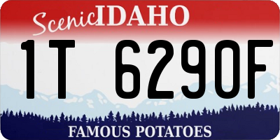 ID license plate 1T6290F
