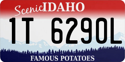 ID license plate 1T6290L