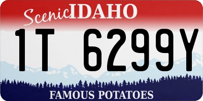 ID license plate 1T6299Y