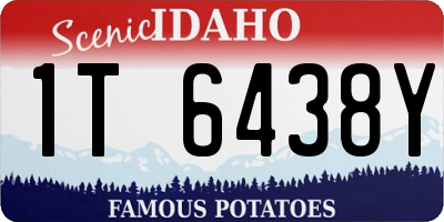 ID license plate 1T6438Y