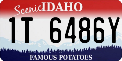 ID license plate 1T6486Y