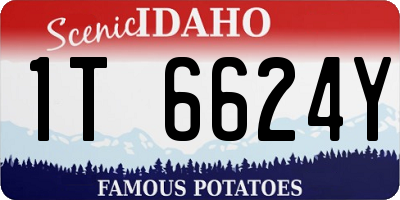 ID license plate 1T6624Y