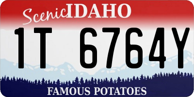 ID license plate 1T6764Y