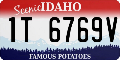 ID license plate 1T6769V