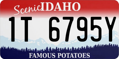 ID license plate 1T6795Y