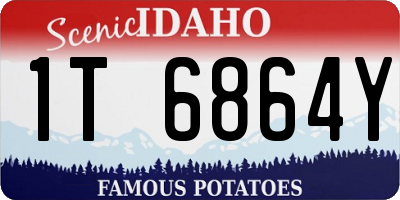 ID license plate 1T6864Y