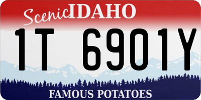 ID license plate 1T6901Y