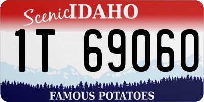 ID license plate 1T6906O
