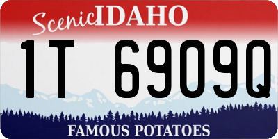 ID license plate 1T6909Q