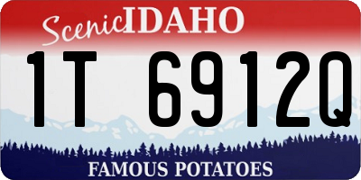 ID license plate 1T6912Q