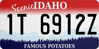 ID license plate 1T6912Z