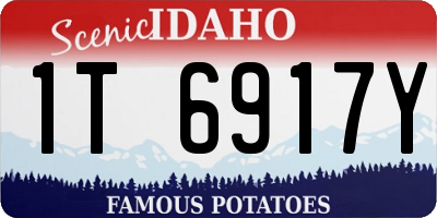 ID license plate 1T6917Y