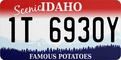 ID license plate 1T6930Y