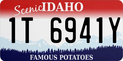 ID license plate 1T6941Y