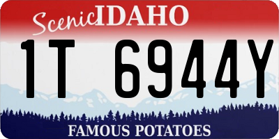 ID license plate 1T6944Y
