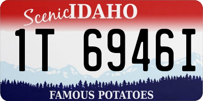 ID license plate 1T6946I