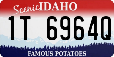 ID license plate 1T6964Q