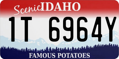 ID license plate 1T6964Y