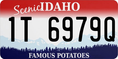 ID license plate 1T6979Q
