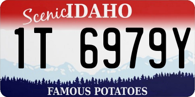 ID license plate 1T6979Y