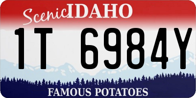 ID license plate 1T6984Y