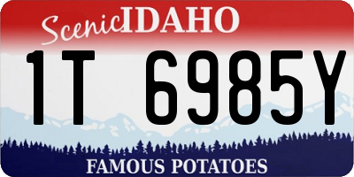 ID license plate 1T6985Y