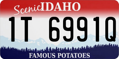 ID license plate 1T6991Q