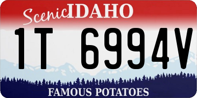 ID license plate 1T6994V