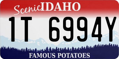 ID license plate 1T6994Y