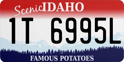 ID license plate 1T6995L