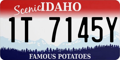 ID license plate 1T7145Y