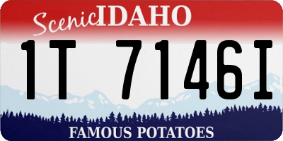 ID license plate 1T7146I