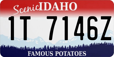 ID license plate 1T7146Z