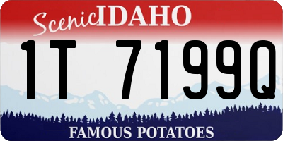 ID license plate 1T7199Q