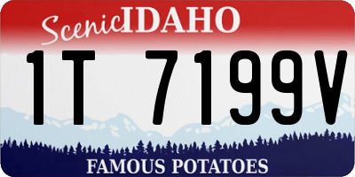 ID license plate 1T7199V