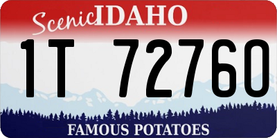 ID license plate 1T7276O