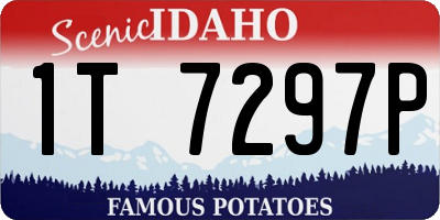 ID license plate 1T7297P