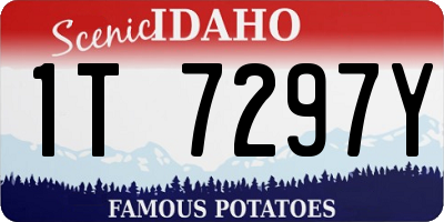 ID license plate 1T7297Y