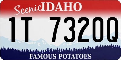 ID license plate 1T7320Q