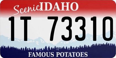 ID license plate 1T7331O