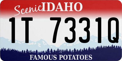 ID license plate 1T7331Q