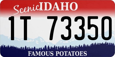 ID license plate 1T7335O